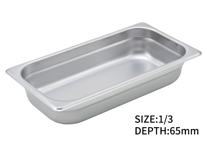Size 1/3 Stainless Steel Steam Table Pans