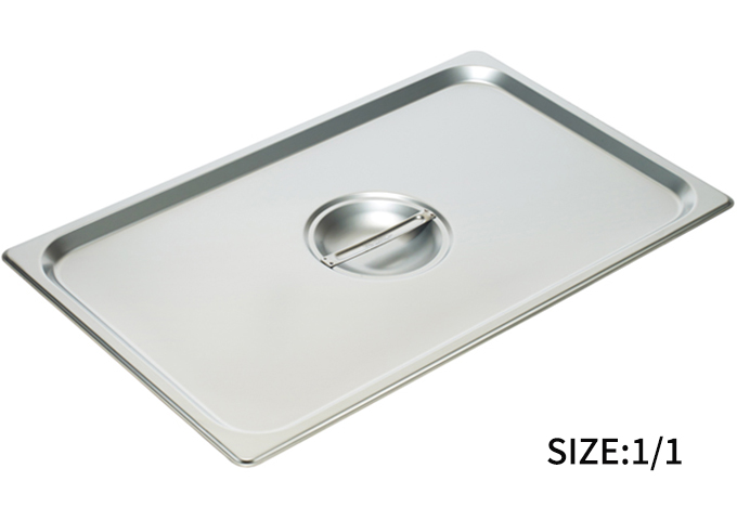 Stainless Steel Steam Pan Cover, Solid