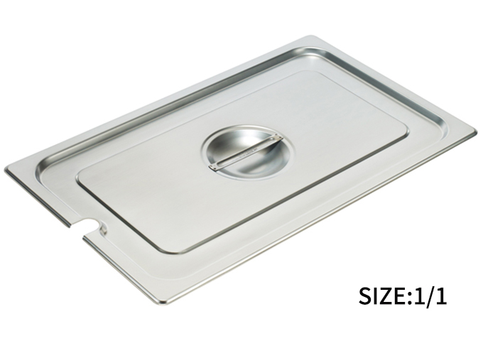Stainless Steel Steam Pan Cover, Slotted