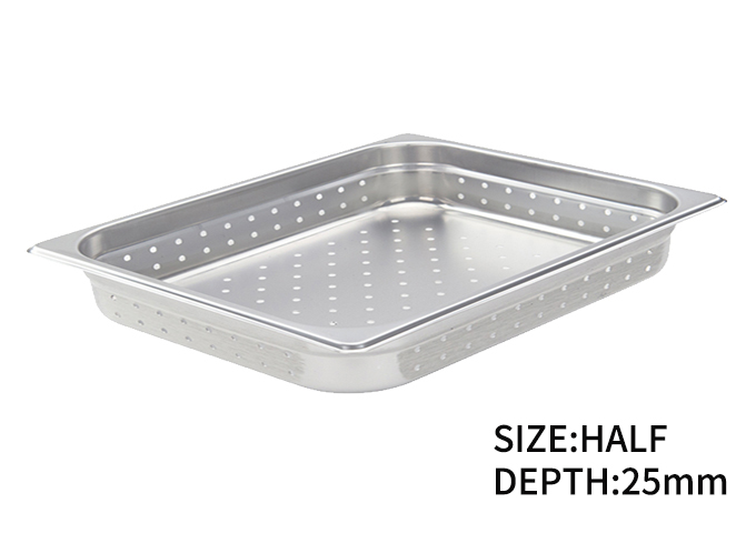 Perforated Steam Pan Half size