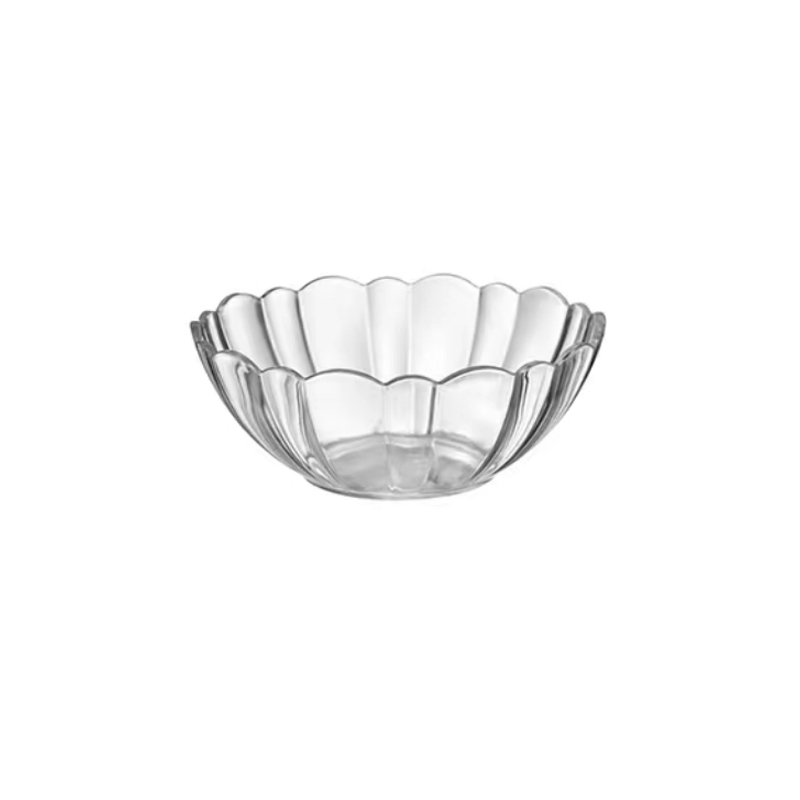 Lotus Shape Plastic Salad Bowl